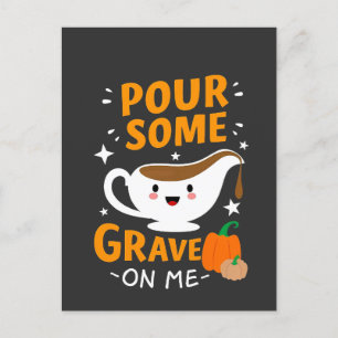 Carte Postale Versez Un Peu De Gravité Sur Moi Thanksgiving Turq