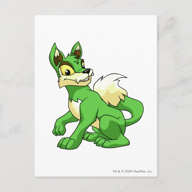 Carte Postale Vert de Lupe (Devant)