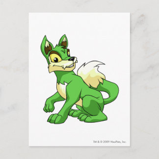 Carte Postale Vert de Lupe