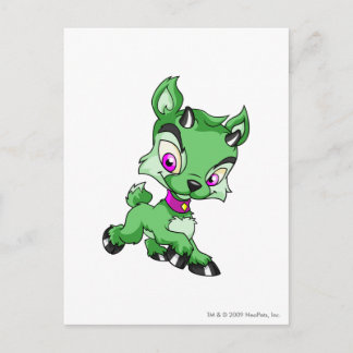 Carte Postale Vert Ixi