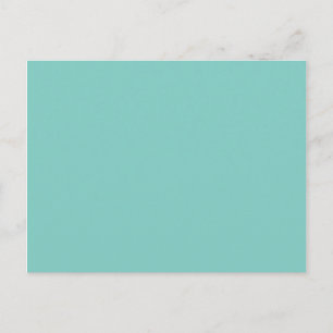 Carte Postale Vert menthe