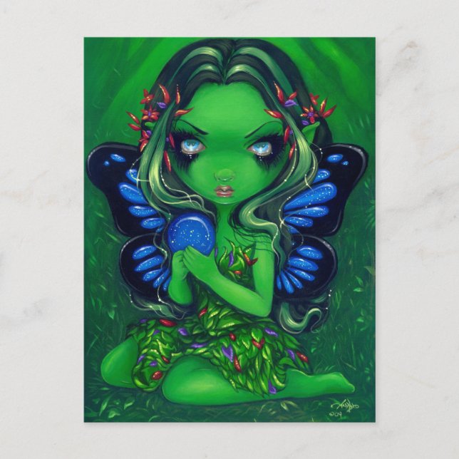 Carte postale "Verte" (Devant)