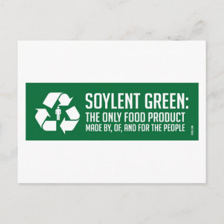 Carte postale verte Soyable