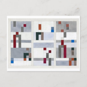 Carte Postale Vertical Horizontal Sophie Taeuber-Arp
