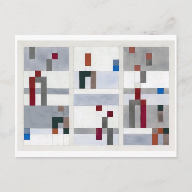 Carte Postale Vertical Horizontal | Sophie Taeuber-Arp | (Devant)