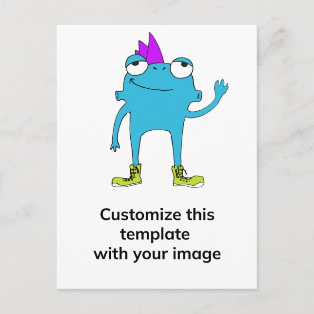 Carte postale verticale BeFunky (Devant)