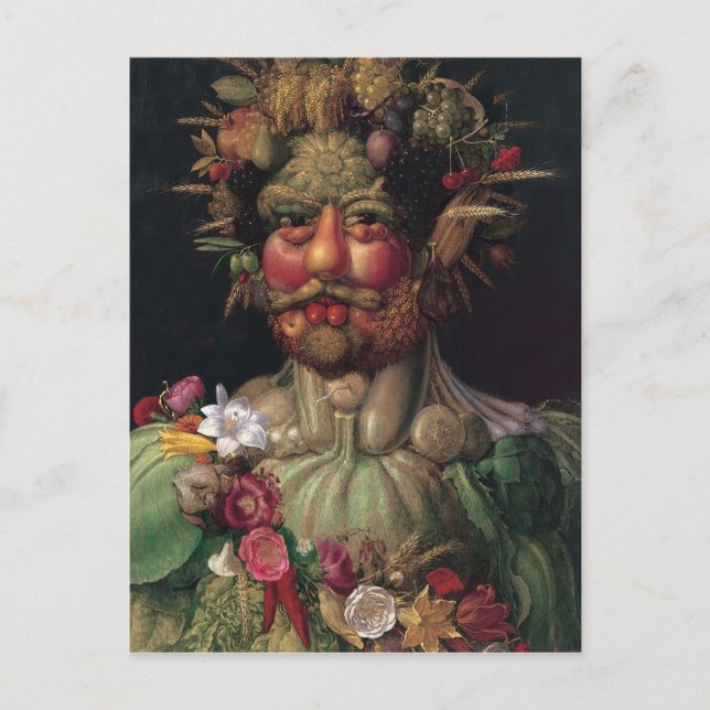 Carte Postale Vertumnus - Giuseppe Arcimboldo (Devant)