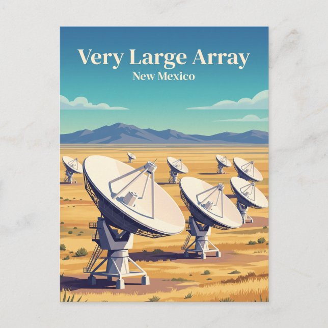 Carte Postale Very Large Array Nouveau-Mexique (Devant)