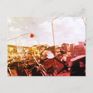 Carte Postale Vespas à Florence