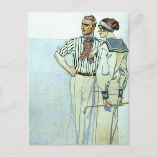 Carte Postale Vêtements sportifs (Devant)