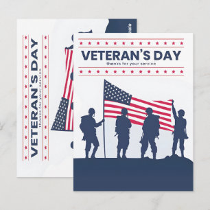 Carte Postale Veterans Day 2025 : Honorer le service et le sacri
