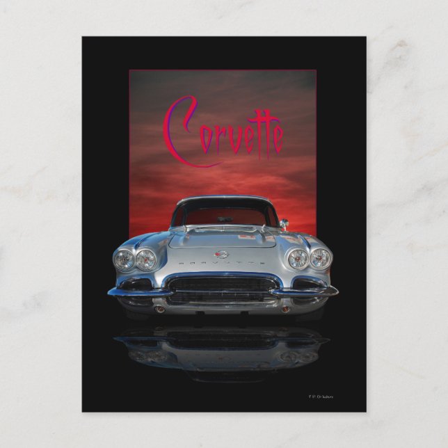 Carte Postale Vette argentée (Devant)