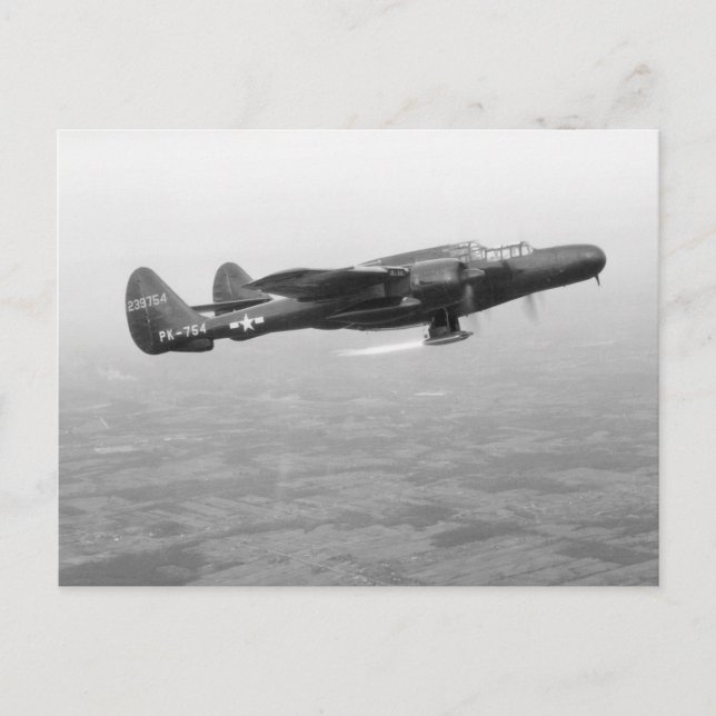 Carte Postale Veuve P-61 noire (Devant)