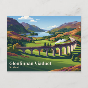 Carte Postale Viaduc de Glenfinnan Écosse