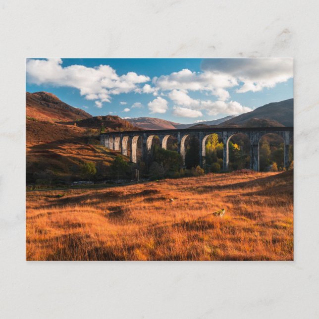 Carte Postale Viaduc de Glenfinnan, Écosse (Devant)