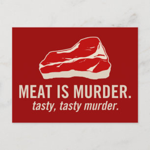 Carte Postale Viande : Meurtre, Meurtre déguisé