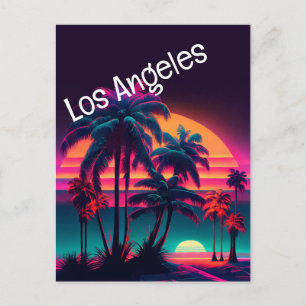 Carte Postale Vibe des années 80 à Los Angeles