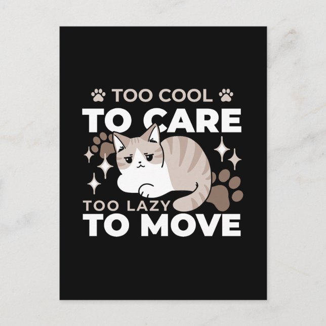 Carte Postale Vibes décontractées et lumineuses pour le design A (Devant)