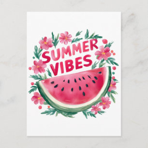 Carte Postale Vibes d'été