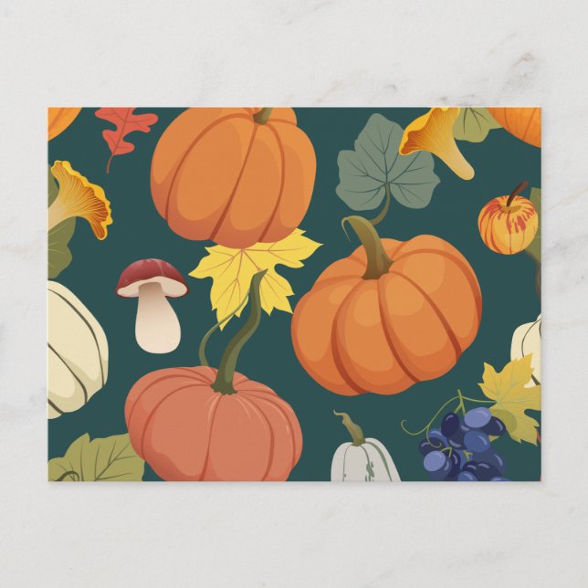 Carte Postale Vibrations d'automne (Devant)