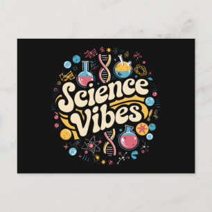 Carte Postale Vibrations Scientifiques Super Première Journée de