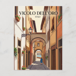 Carte Postale Vicolo dell'Oro Italie