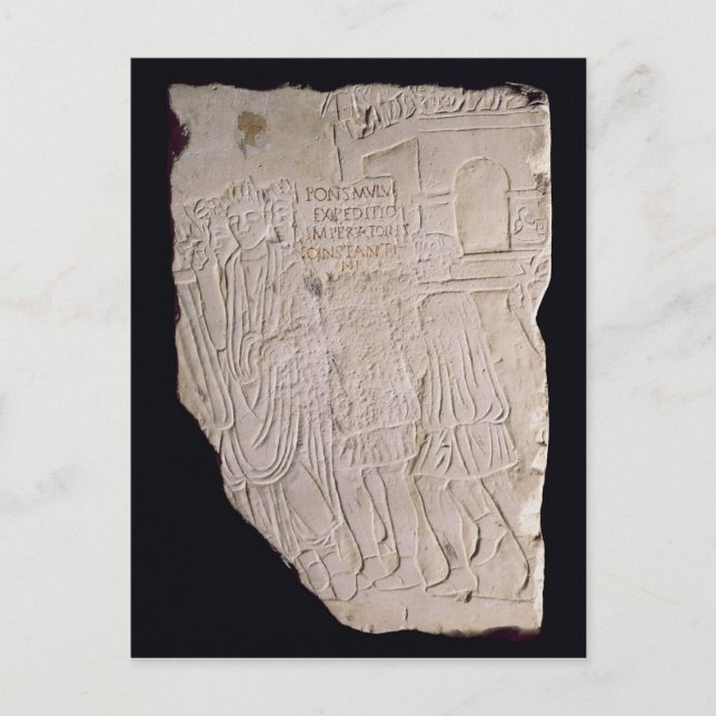 Carte Postale Victoire de Constantin le Grand sur (Devant)