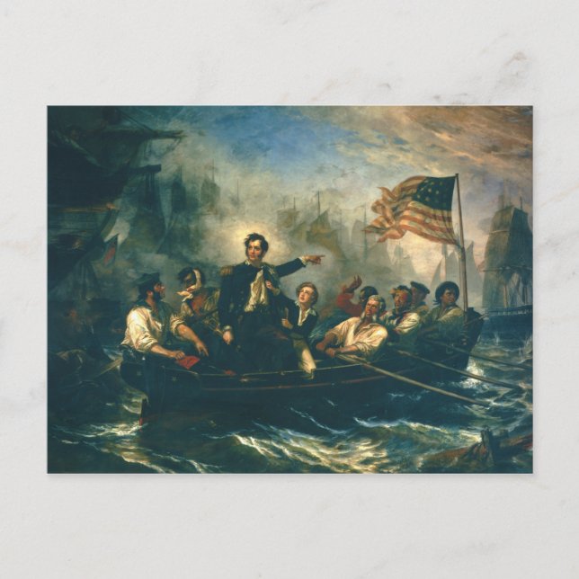 Carte Postale Victoire de Perry par William Powell de 1865 (Devant)