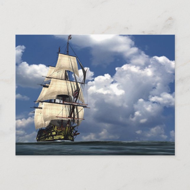 Carte Postale Victoire de S.M.S. (Devant)