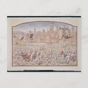 Carte Postale Victoire des habitants de Gand sous la direction d