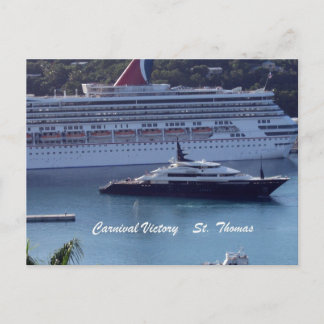 Carte Postale Victoire du Carnaval St. Thomas