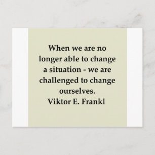 Carte Postale victor frankl quote