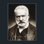 Carte Postale Victor Marie Hugo - Portrait<br><div class="desc">Victor Marie Hugo (1802-1885) est poète et romancier français.  Les Misérables et le Hunchback de Notre-Dame sont deux de ses oeuvres célèbres.  Photo vers 1876 par Étienne Carjat

Images HTM</div>