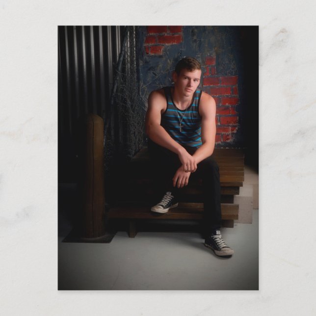 Carte Postale Victor Neil Jones photos senior (Devant)