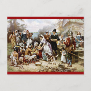 Carte postale Victorale Thanksgiving