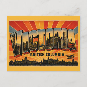 Carte Postale Victoria BC Capitale