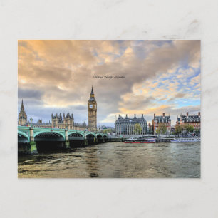Carte Postale Victoria Bridge, Londres, Angleterre Card
