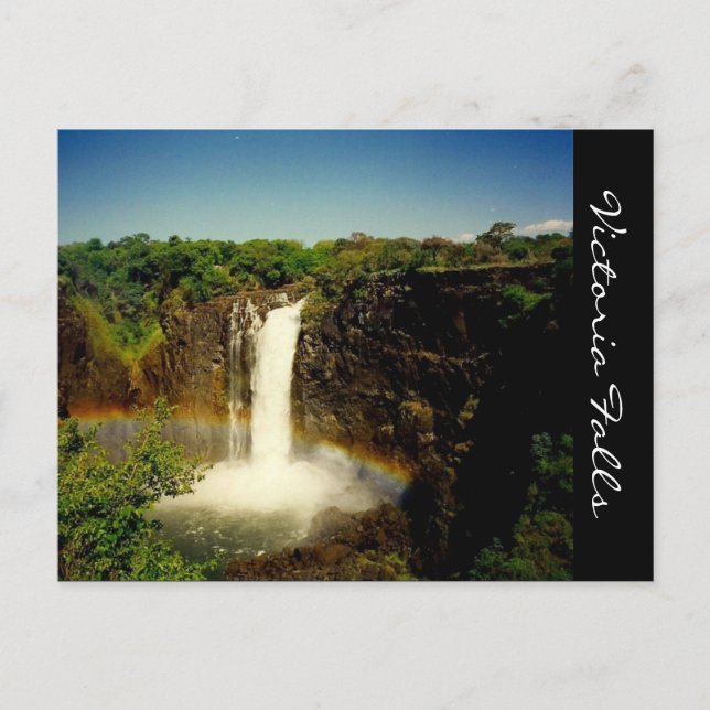Carte Postale victoria falls (Devant)