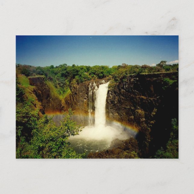 Carte Postale victoria falls zim (Devant)