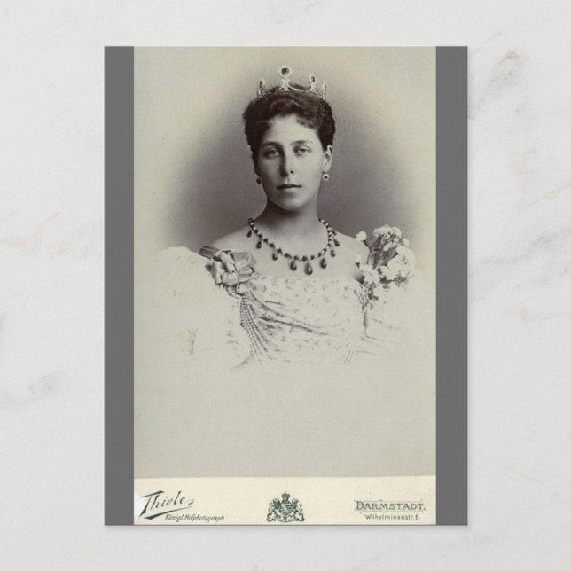 Carte Postale Victoria Melita Grand-Duchesse Cyril #011D (Devant)