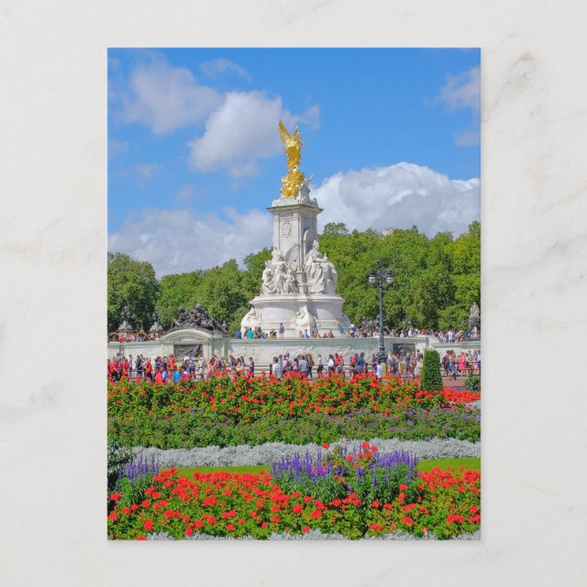 Carte Postale Victoria Memorial, Buckingham Palace, Londres (Devant)