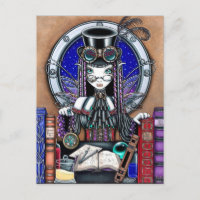 Carte postale Victoria Steam Punk Féerie