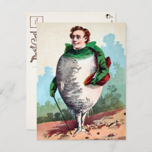 Carte postale Victorian Beet Man