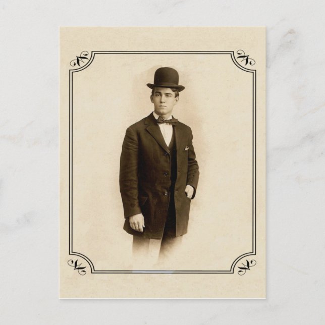 Carte Postale Victorian Gentleman (Devant)
