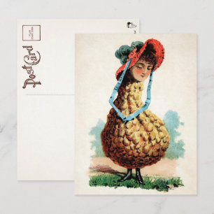 Carte postale Victorian Gourd Girl