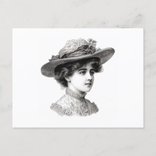 Carte postale Victorian Lady