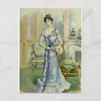 Victorian Lady-Vintage French Fashion