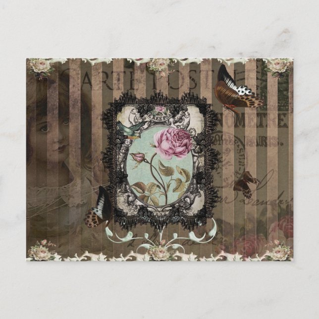 Carte Postale Victorian Letters (Devant)