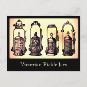 Carte postale Victorian Pickle Jars