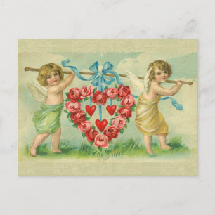 Carte postale Victorian Valentine